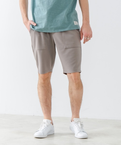 Blue Standard (ブルースタンダード)の「【Blue Standard:ブルースタンダード】ドライリップル イージーショートパンツ 吸水速乾 ストレッチ イージーケア さらさら快適(その他パンツ・メンズ・ブラック/ライトグレー・MEDIUM/X-LARGE/LARGE)」の12枚目の写真