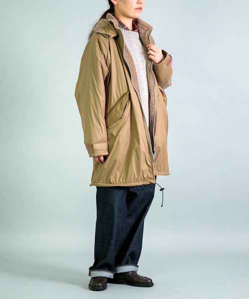 OMNIGOD（オムニゴッド）の「[OMNIGOD womens / オムニゴッド] コットンギャバチェック スプレッドカラーシャツ（シャツ/ブラウス・レディース・レッド系その他/グリーン系その他・0）」の22枚目の写真