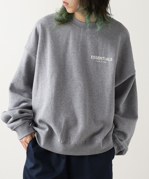 お見逃しなく！正規品 FOG エッセンシャル トレーナー 完売品 早い者勝ち トレーナー スウェット FOG ESSENTIALS&frasl;エッセンシャルズ FOG BACK LOGO HALF ZIP SWEAT ハーフジップ スウェ