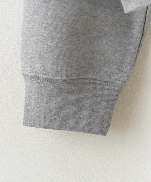FOG ESSENTIALS(エフオージーエッセンシャルズ)の「FOG ESSENTIALS/エッセンシャルズ FOG 1POINT LOGO CREW SWEAT ロゴ トレーナー/ロゴ スウェット トレーナー 裏起毛 ワンポイント ロゴ オーバーサイズ(スウェット・メンズ・ミント/ヘザーグレー・M/L/XL)」の10枚目の写真