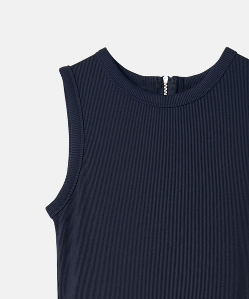 LE CIEL BLEU(ルシェルブルー)の「Bi-Material Fit and Flare Dress / バイマテリアルフィットアンドフレアドレス(ワンピース・レディース・ネイビー/ブラック/カーキ・36/38)」の17枚目の写真