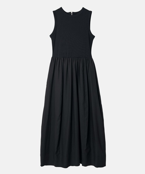 LE CIEL BLEU(ルシェルブルー)の「Bi-Material Fit and Flare Dress / バイマテリアルフィットアンドフレアドレス(ワンピース・レディース・ネイビー/ブラック/カーキ・36/38)」の21枚目の写真