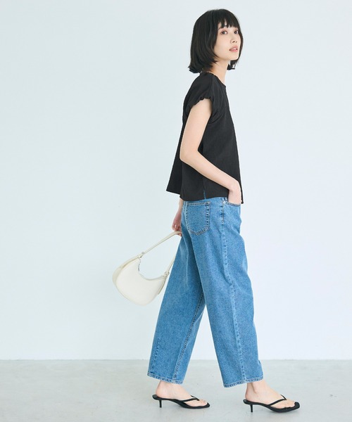 coca(coca)(コカ)の「パフスリーブブラウス(シャツ/ブラウス・レディース・アイボリー/ブラック/A/B/C/D/ホワイト・M/L/S)」の17枚目の写真