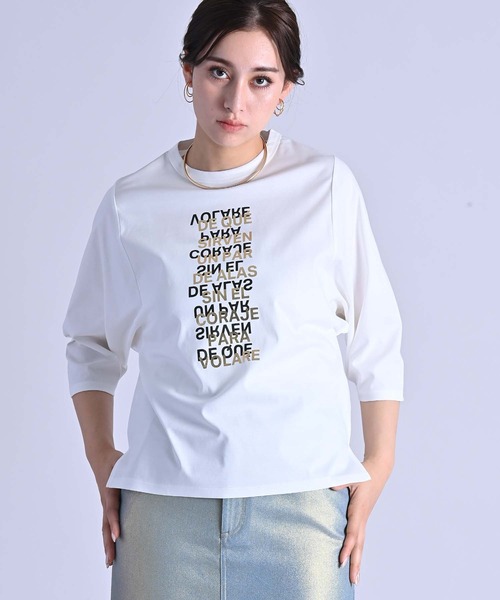 セール】ポイント箔プリントTシャツ（Tシャツ/カットソー）｜RAW