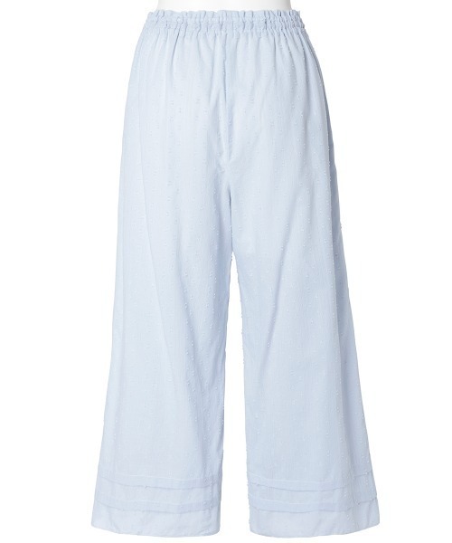 KID BLUE（キッドブルー）の「キッドブルー -２５カットドビーコットン -半袖パジャマ -KNBK375 -kidblue（ルームウェア/パジャマ・レディース・サックスブルー/ブラック・M）」の17枚目の写真
