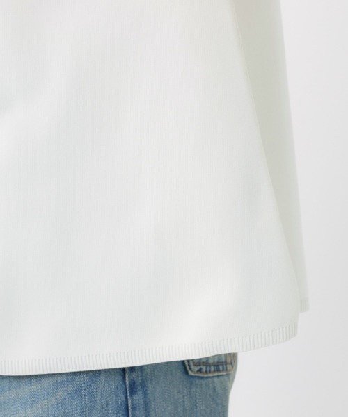 BABYLONE（バビロン）の「ノースリ2WAYネックプルオーバー（Tシャツ/カットソー・レディース・ブラック/ホワイト・フリー）」の8枚目の写真