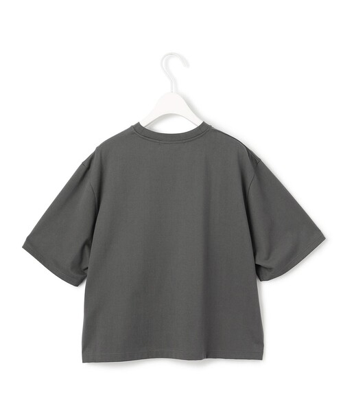 ICB（アイシービー）の「クロップド ロゴTEE（Tシャツ/カットソー・レディース・グレー系/アイボリー系・X-LARGE/LARGE）」の11枚目の写真