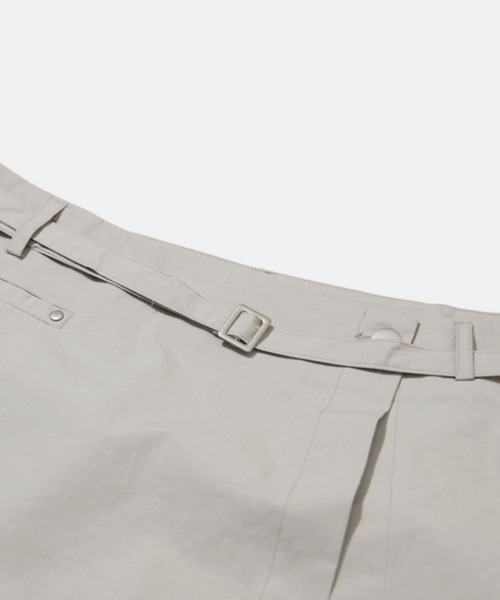 PLACE STUDIO（プレイススタジオ）の「PLACE STUDIO／ボタンベルトスカートパンツ（その他パンツ・レディース・ブラック/ベージュ/ネイビー・FREE）」の14枚目の写真