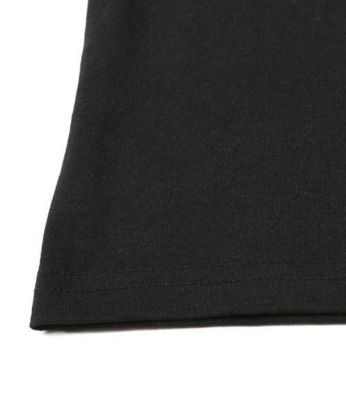 LUXSTYLE(ラグスタイル)の「くまサガラ刺繍半袖Tシャツ(Tシャツ/カットソー・メンズ・ホワイト/パープル/ブラック・L/M)」の8枚目の写真