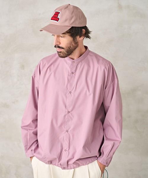 Kelen(ケレン)の「「KELEN MENS / ケレン メンズ」BALLOON SHIRT(シャツ/ブラウス・メンズ・ライラック/ブラック/ベージュ/チャコールグレー・40/38/42)」の4枚目の写真