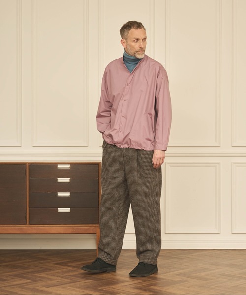 Kelen(ケレン)の「「KELEN MENS / ケレン メンズ」BALLOON SHIRT(シャツ/ブラウス・メンズ・ライラック/ブラック/ベージュ/チャコールグレー・40/38/42)」の18枚目の写真