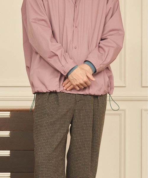 Kelen(ケレン)の「「KELEN MENS / ケレン メンズ」BALLOON SHIRT(シャツ/ブラウス・メンズ・ライラック/ブラック/ベージュ/チャコールグレー・40/38/42)」の19枚目の写真