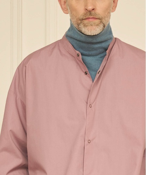 Kelen(ケレン)の「「KELEN MENS / ケレン メンズ」BALLOON SHIRT(シャツ/ブラウス・メンズ・ライラック/ブラック/ベージュ/チャコールグレー・40/38/42)」の20枚目の写真