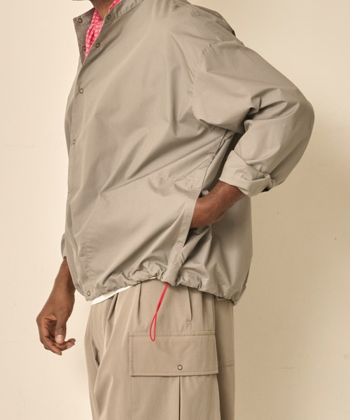 Kelen(ケレン)の「「KELEN MENS / ケレン メンズ」BALLOON SHIRT(シャツ/ブラウス・メンズ・ライラック/ブラック/ベージュ/チャコールグレー・40/38/42)」の8枚目の写真