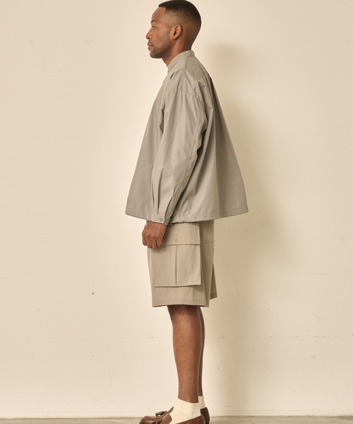 Kelen(ケレン)の「「KELEN MENS / ケレン メンズ」BALLOON SHIRT(シャツ/ブラウス・メンズ・ライラック/ブラック/ベージュ/チャコールグレー・40/38/42)」の13枚目の写真