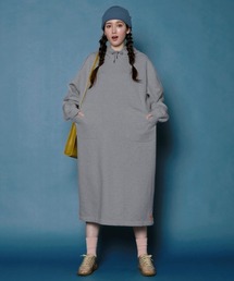 KRIFF MAYER Lady's Collection | 裏起毛杢スウェットワンピース(スウェット)