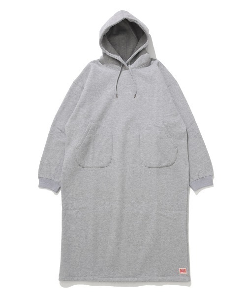 KRIFF MAYER Lady's Collection（クリフメイヤーレディースコレクション）の「裏起毛杢スウェットワンピース（スウェット・レディース・チャコール/オートミール/グリーン/カラフル/グレー/ブルー・MEDIUM/LARGE）」の20枚目の写真