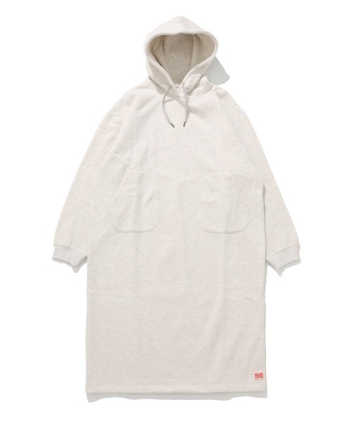 KRIFF MAYER Lady's Collection（クリフメイヤーレディースコレクション）の「裏起毛杢スウェットワンピース（スウェット・レディース・チャコール/オートミール/グリーン/カラフル/グレー/ブルー・MEDIUM/LARGE）」の22枚目の写真