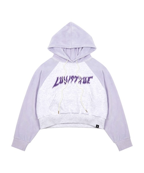 LUVISTRUE(ラヴイズトゥルー)の「VL HOLY MOLY HOODIE(パーカー・レディース・ブラック/パープル・FREE)」の5枚目の写真