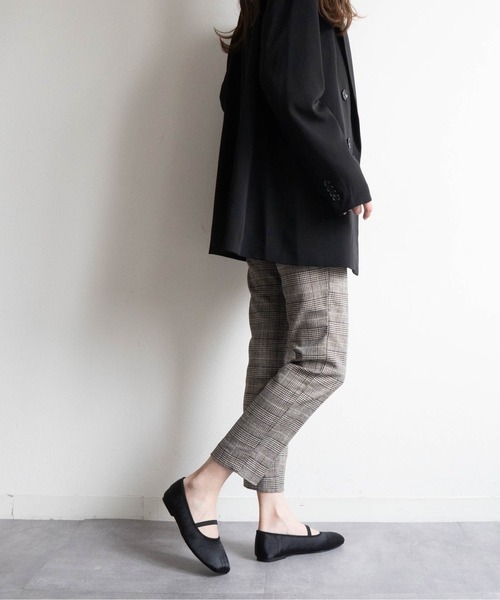 Fabby fabby(ファビィーファビィー)の「スクエアータックゴムバレエシューズ(バレエシューズ・レディース・ブラウン/ブラウン系その他/ブラック/ブラック系その他・LARGE/MEDIUM/SMALL)」の16枚目の写真