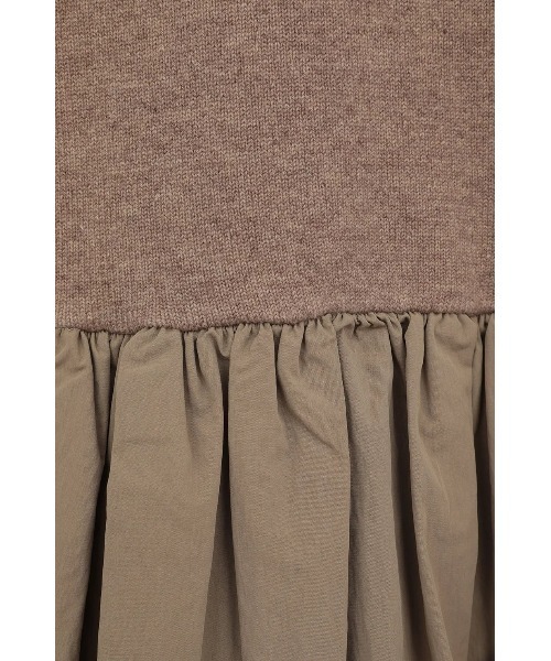 セール】CLANE/クラネ/DOCKING POWERSHOULDER KNIT TOPS（ニット