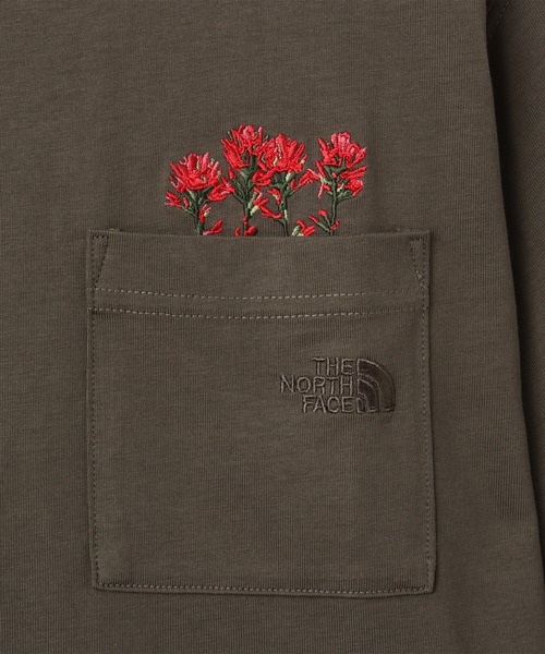 THE NORTH FACE(ザノースフェイス)の「THE NORTH FACE S/S FD Flower Logo Tee / ザ・ノース・フェイス ショート スリーブ フラッシュ ドライ フラワー ロゴ ティー(Tシャツ/カットソー・メンズ・ホワイト/ブラック/オリーブ/ネイビー・XXL/S/L/XL/M)」の9枚目の写真