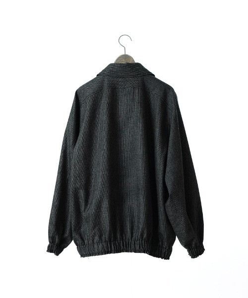 EGO TRIPPING（エゴトリッピング）の「mj10949-OVALB BLOUSON ブルゾン（ブルゾン・メンズ・アイボリー/グレー系その他/チャコールグレー×ブラック・46/48）」の21枚目の写真