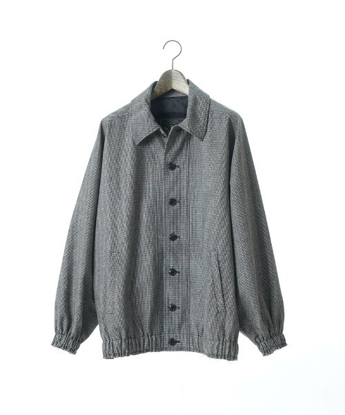 EGO TRIPPING（エゴトリッピング）の「mj10949-OVALB BLOUSON ブルゾン（ブルゾン・メンズ・アイボリー/グレー系その他/チャコールグレー×ブラック・46/48）」の15枚目の写真