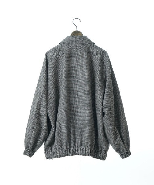 EGO TRIPPING（エゴトリッピング）の「mj10949-OVALB BLOUSON ブルゾン（ブルゾン・メンズ・アイボリー/グレー系その他/チャコールグレー×ブラック・46/48）」の14枚目の写真