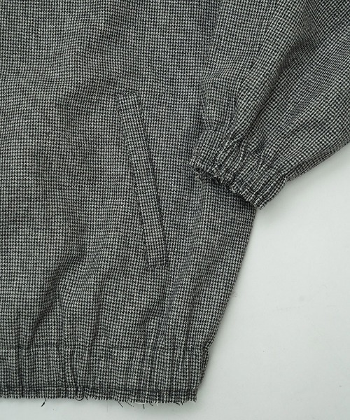 EGO TRIPPING（エゴトリッピング）の「mj10949-OVALB BLOUSON ブルゾン（ブルゾン・メンズ・アイボリー/グレー系その他/チャコールグレー×ブラック・46/48）」の12枚目の写真