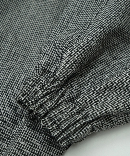 EGO TRIPPING（エゴトリッピング）の「mj10949-OVALB BLOUSON ブルゾン（ブルゾン・メンズ・アイボリー/グレー系その他/チャコールグレー×ブラック・46/48）」の11枚目の写真