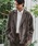 CAMBIOiJrIj́umj10920-chenille Fabric Double Breast Jacket _uuXgWPbgie[[hWPbgjvbO[