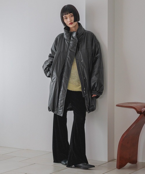 LOWRYS FARM（ローリーズファーム）の「レザーモンスターコート 580459