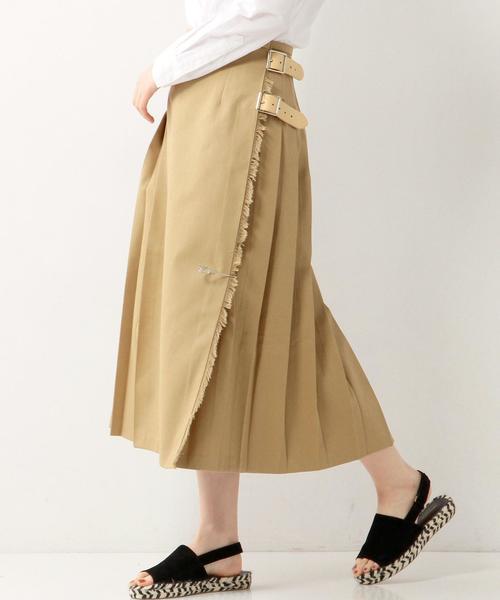 UNITED ARROWS（ユナイテッドアローズ）の「＜O'NEIL OF DUBLIN＞キルトスカート-united LOVE project 2016†◆（スカート・レディース・ベージュ・10/8）」の14枚目の写真