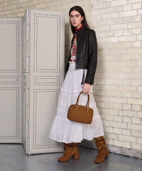 CHARLES & KEITH(チャールズ & キース)の「Robbie ロビー スラウチーブロックヒールロングブーツ(ブーツ・レディース・ブラウン/ブラック・25.5cm/25cm/24.5cm/23.5cm/23cm/22.5cm)」の22枚目の写真