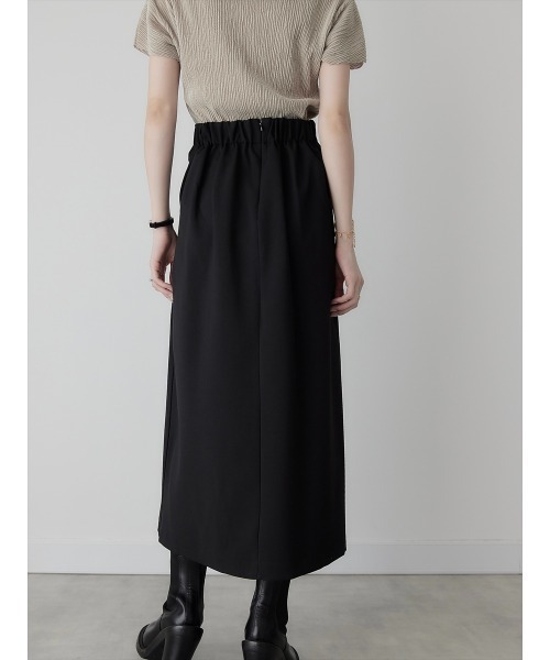 amel（エイメル）の「【RE ARRIVAL】ノットデザインラップスカート / ブラック（スカート・レディース・ブラック・FREE）」の7枚目の写真