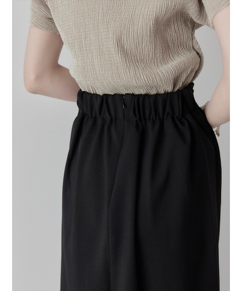 amel（エイメル）の「【RE ARRIVAL】ノットデザインラップスカート / ブラック（スカート・レディース・ブラック・FREE）」の8枚目の写真