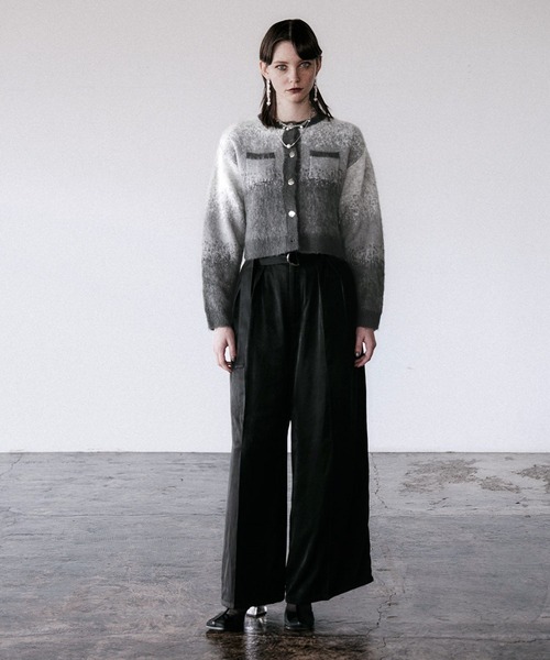 HARE（ハレ）の「【百田夏菜子着用/SET UP対応 】KIHINNベルトワイドパンツ(HARE)（その他パンツ・レディース・グレイッシュベージュ/ブラック・FREE）」の3枚目の写真