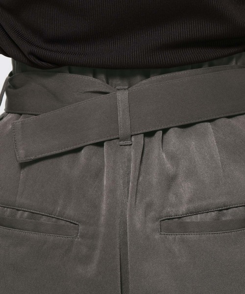 HARE（ハレ）の「【百田夏菜子着用/SET UP対応 】KIHINNベルトワイドパンツ(HARE)（その他パンツ・レディース・グレイッシュベージュ/ブラック・FREE）」の18枚目の写真