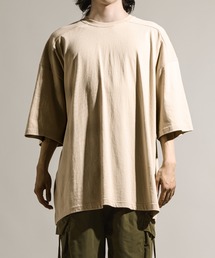 7D28 ハーフスリーブ ワイドTシャツ