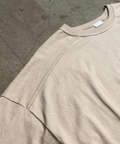 CALIFORNIA OUTFITTERS(カリフォルニア アウトフィッターズ)の「7D28 ハーフスリーブ ワイドTシャツ(Tシャツ/カットソー・メンズ・ベージュ・FREE)」の5枚目の写真