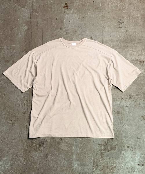 CALIFORNIA OUTFITTERS(カリフォルニア アウトフィッターズ)の「7D28 ハーフスリーブ ワイドTシャツ(Tシャツ/カットソー・メンズ・ベージュ・FREE)」の6枚目の写真