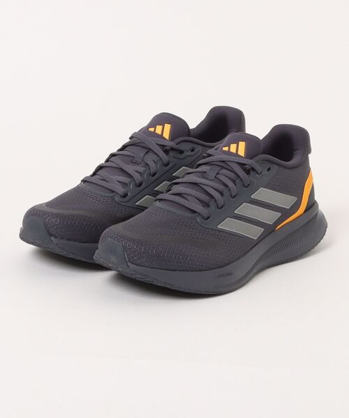 adidas(アディダス)の「《adidas》RUNFALCON 5(スニーカー・メンズ・ホワイト/ネイビー/ブラック×ホワイト/ホワイト×ネイビー/ダークブルー/ブラック×ブラック/ブラック系/グレー系/オフホワイト・28.0cm/27.5cm/27.0cm/26.5cm/26.0cm/25.5cm)」の7枚目の写真