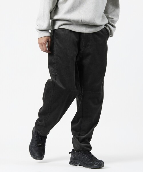 セール】限定展開 ワイドシルエット コーデュロイ カーブパンツ