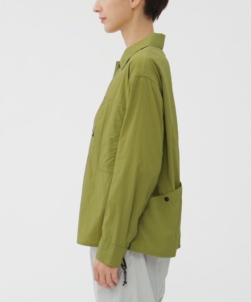 RECYCLE NYLON LIGHT POPLIN Ⅰ（Tシャツ/カットソー）｜MARGARET