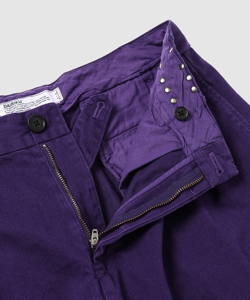 Cooper'Dyed Adjuster Wide Chino Pants（チノパンツ）｜DAIRIKU
