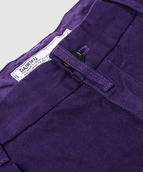 Cooper'Dyed Adjuster Wide Chino Pants（チノパンツ）｜DAIRIKU