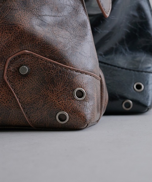 epnok(エプノック)の「ワンハンドルショルダーBAG(ショルダーバッグ・メンズ・ダークブラウン/ブラック・FREE)」の12枚目の写真