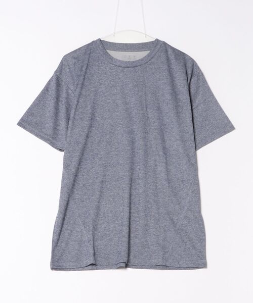 NO WAY(ノーウェイ)の「/ドライメッシュ 吸汗速乾ショートスリーブTシャツ/(Tシャツ/カットソー・メンズ・チャコール/グレー/ネイビー・LARGE/X-LARGE/MEDIUM)」の3枚目の写真
