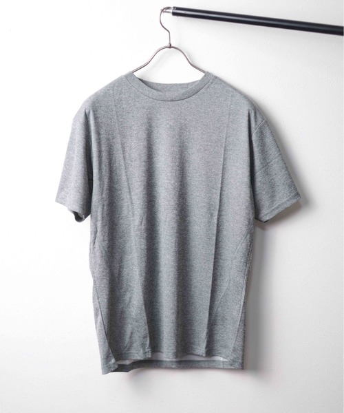 NO WAY(ノーウェイ)の「/ドライメッシュ 吸汗速乾ショートスリーブTシャツ/(Tシャツ/カットソー・メンズ・チャコール/グレー/ネイビー・LARGE/X-LARGE/MEDIUM)」の2枚目の写真
